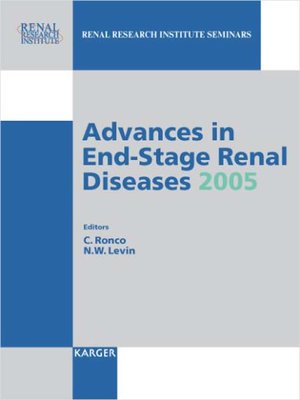 cover image of Advances in End-Stage Renal Diseases 2005